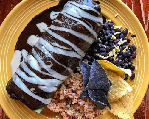 Mole Burrito